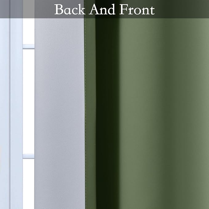 SimpleHome Ombre Room Darkening Curtains - Image 5