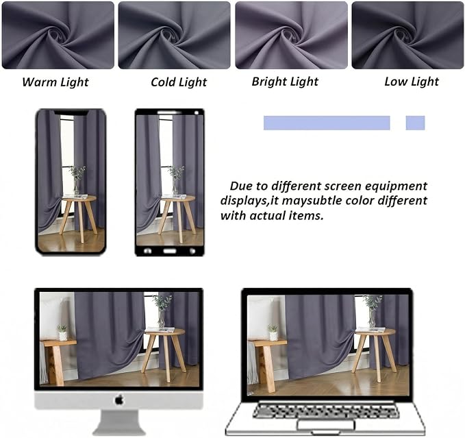 Simplebrand Blackout Extra 10ft Curtains - Image 8
