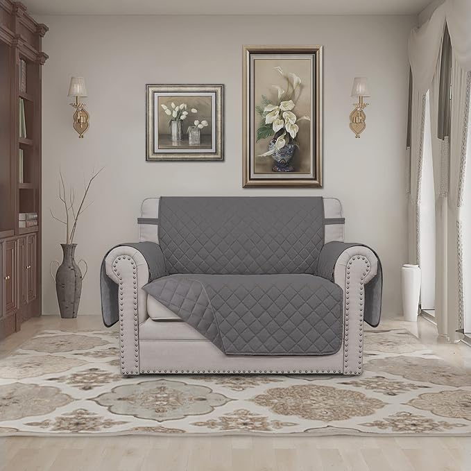 Easy-Going Oversized Chair Sofa Slipcover Reversible Sofa Cover Water Resistant - Image 2