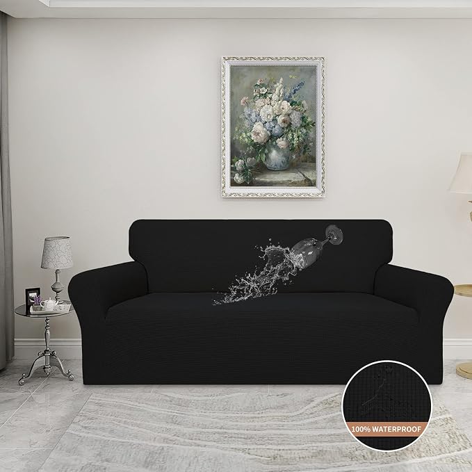 Easy-Going 100% Waterproof Couch Cover, Dual Waterproof Sofa Cover, Stretch - Image 2