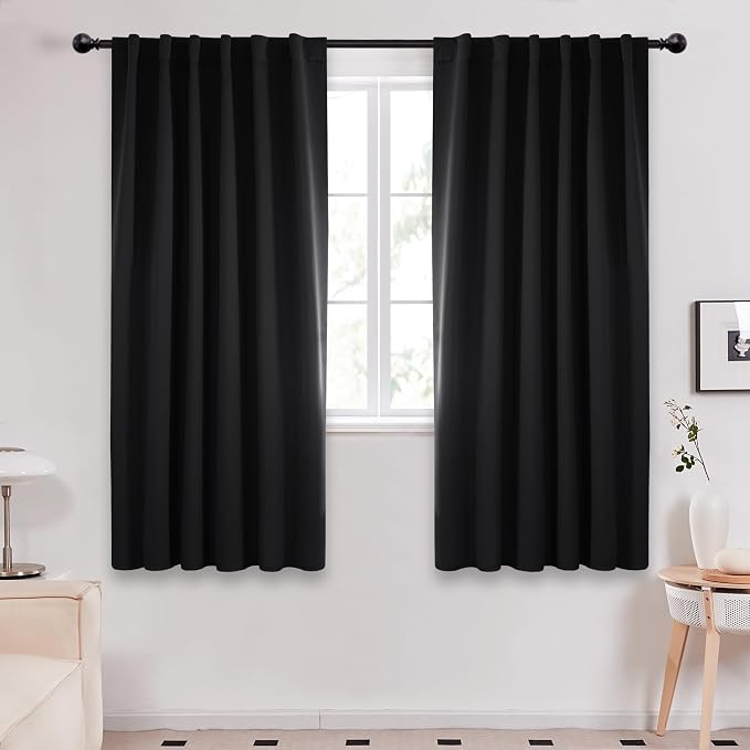 Deconovo Back Tab and Rod Pocket Blackout Curtains -, Thermal Insulated by Deconovo