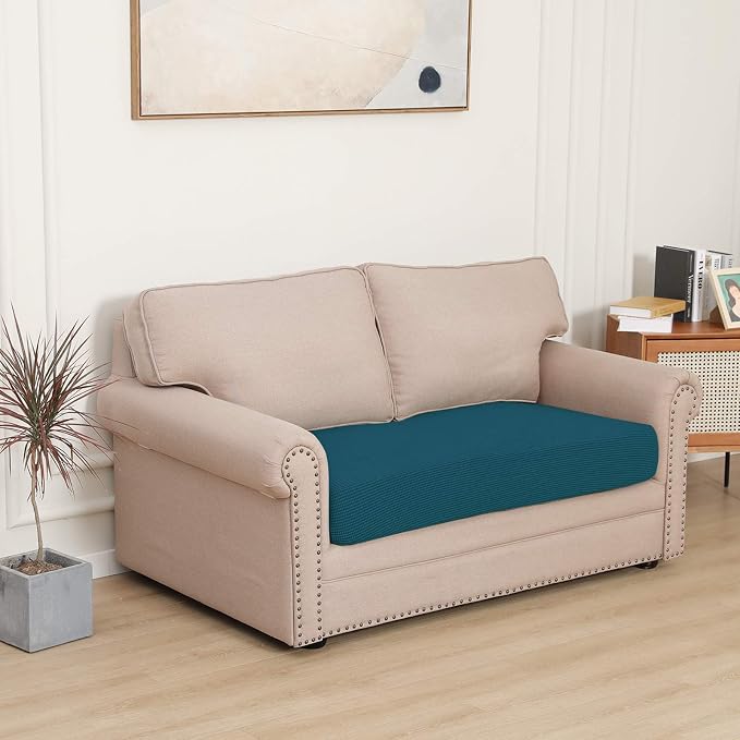 Easy-Going Stretch Loveseat Cushion Cover Sofa Cushion Furniture Protector Sofa - Image 2