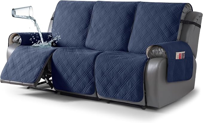 TAOCOCO 100% Waterproof Recliner Sofa Covers 3 Seater, Split Couch Covers by TAOCOCO