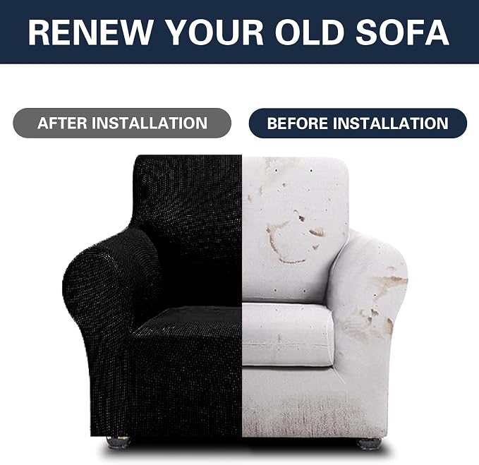 Cupuamon 2026 New Stretch Chair Sofa Slipcovers Couch Cover - Image 5