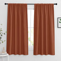 RYB HOME Blackout Curtains for Bedroom Living Room 63 inches Long, Thermal by RYBHOME