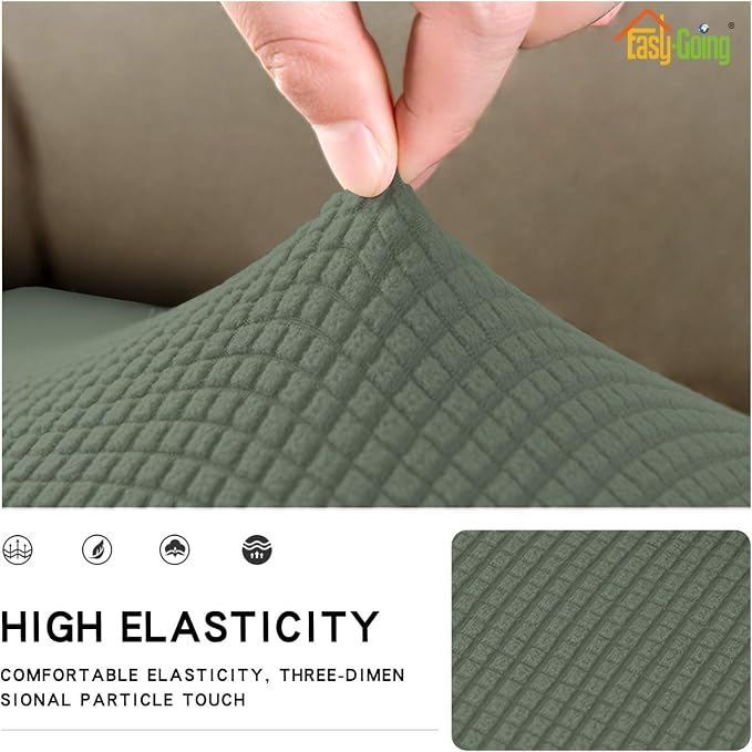 Easy-Going Stretch Cushion Cover Sofa Cushion Furniture Protector Sofa Seat - Image 3