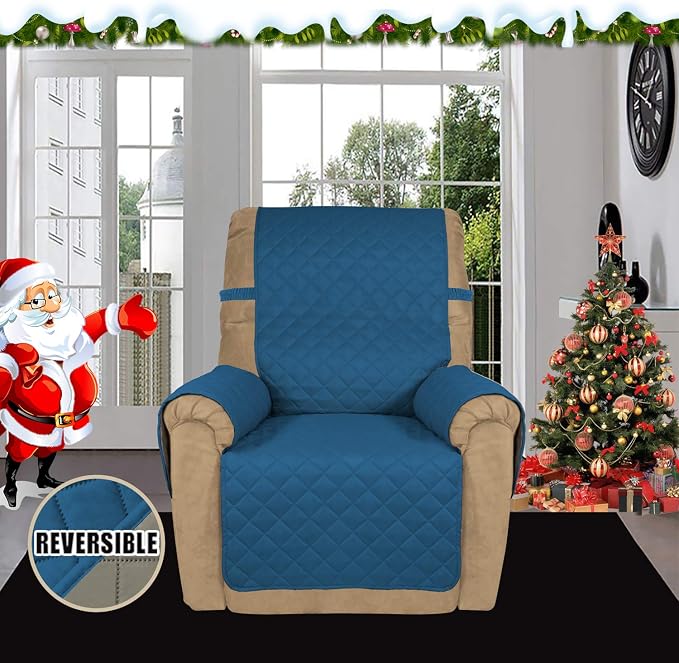 Easy-Going Recliner Sofa Slipcover Reversible Sofa Cover Water Resistant Couch - Image 2