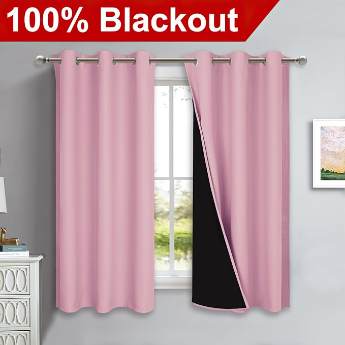 NICETOWN 100% Blackout Curtains - Image 2