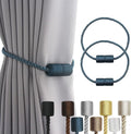 2 Pack Strong Magnetic Curtain Tiebacks Outdoor Elegant Decorative Tie Backs by CurtainTiebacks