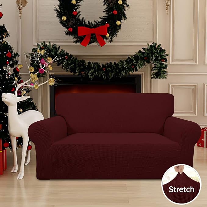 Easy-Going Stretch Loveseat Slipcover 1-Piece Sofa Cover Furniture Protector - Image 2