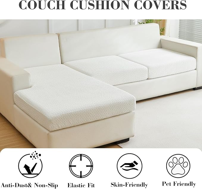 Sofa Covers Couch Covers for Sofa Pet Friendly Couch Cushion Covers Universal - Image 3