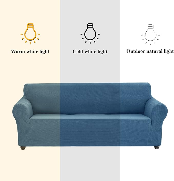 Joccun Stretch Couch Cover Slipcovers, 1-Piece Sofa Covers - Image 3