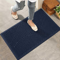 HIYARD Sturdy Front Door Mat, Absorbent Muddy Dirt Resist Welcome Door Mats by HIYARD