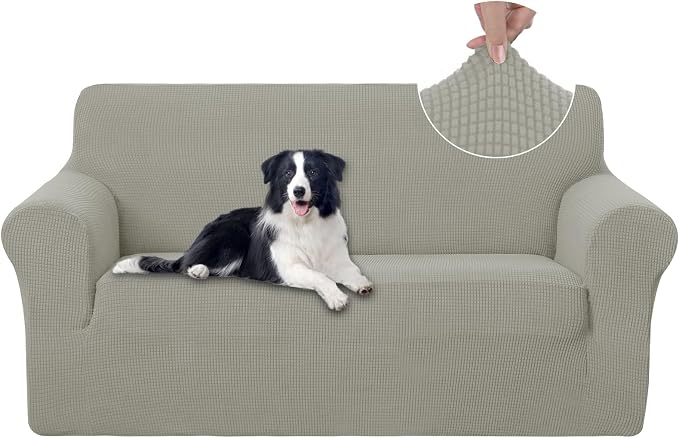 U-NICE HOME Oversized Stretch Loveseat Couch Cover Sofa Covers Washable Sofa by U-NICEHOME