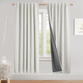 NICETOWN 100% Blackout Nursery Curtains, Thermal Insulated & Noise Reducing by NICETOWN