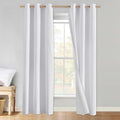 NICETOWN 100% Absolutely Blackout Linen Curtains by NICETOWN