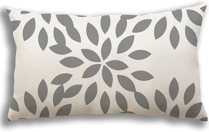 YCOLL Lumbar Pillow Covers 12x20 Set of 4, Modern Sofa Throw Pillow Cover - Image 3