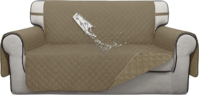 ISSUNTEX Double Protection 100% Waterproof Loveseat Sofa Covers by ISSUNTEX