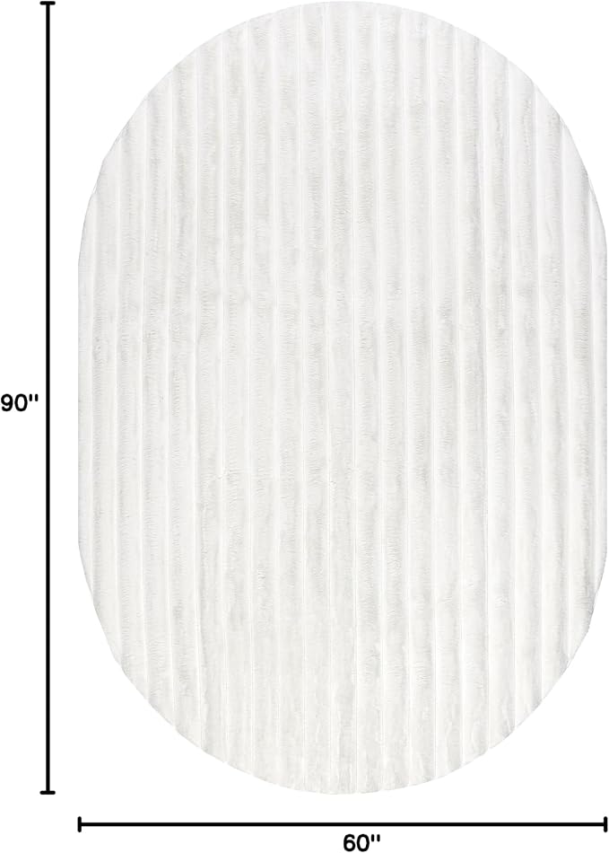 Nuloom SuperiorWash Collection Kai Off-White, Soft and Cozy, High Traffic - Image 2