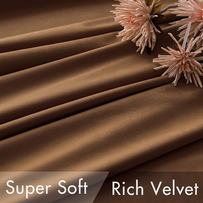 MIULEE Velvet Curtains 108 inches - Image 4