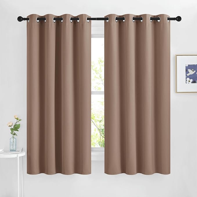 NICETOWN Blackout Curtains for Bedroom, Grommet Top Room Darkening Thermal by NICETOWN