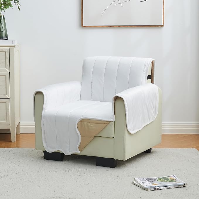 Great Bay Home Velvet Chair Cover by GreatBayHome