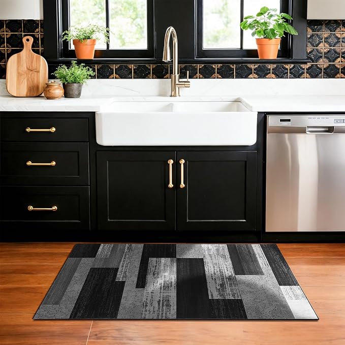 LIANLAM 2x3 Washable Entryway Rug, Non-Slip Indoor Door Mat - Image 3