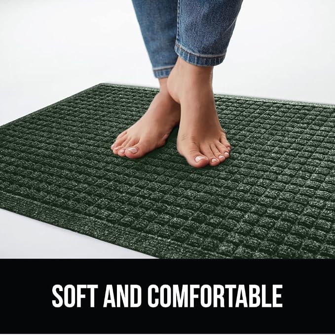 GORILLA GRIP® Ultra Absorbent Front Door Mat Outside Entrance, Traps Dirt and - Image 8