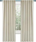 Deconovo Blackout Curtains, Thermal Insulated, W52 x L72 2 Panels, Back Tab by Deconovo