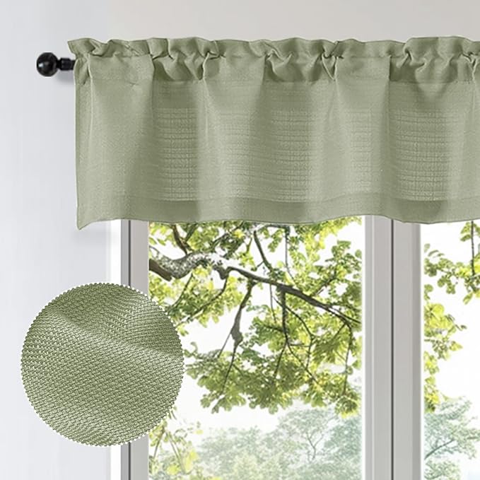 OWENIE Bob 1 PCS Green Valances - Image 3