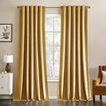 MIULEE Velvet Curtains 108 inches by MIULEE