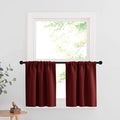 RYB HOME Cafe Blackout Curtains 24 inch Length, RV Curtains by RYBHOME