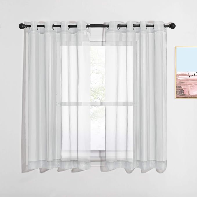 NICETOWN Thin Sheer Curtain Panels by NICETOWN