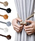 NazTur Magnetic Curtain Tiebacks- Upgrade 2022 by NazTur