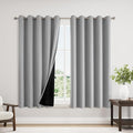 ChrisDowa 100% Blackout Curtains 63 inch Long by ChrisDowa