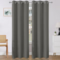 Joydeco Blackout Curtains 90 Inches Long 2 Panels Set, Thermal Insulated Long by JOYDECO