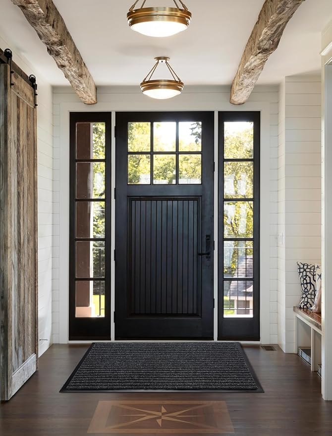 Yimobra Front Door Mat Outdoor Indoor Entrance, 100% Waterproof All-Season All - Image 7
