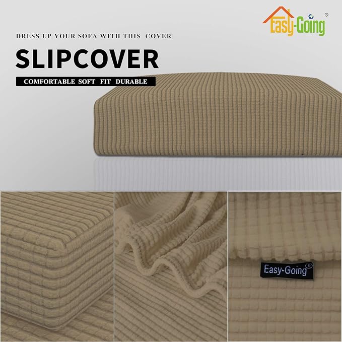 Easy-Going Stretch Cushion Cover Sofa Cushion Furniture Protector Sofa Seat - Image 4