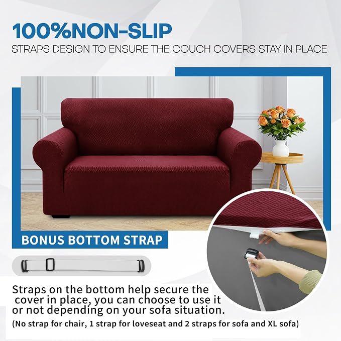 XINEAGE 2026 New 1 Piece Couch Covers - Image 7