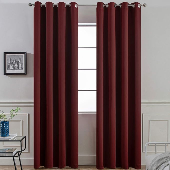 Yakamok Blackout Curtains 96 Inches Long by Yakamok