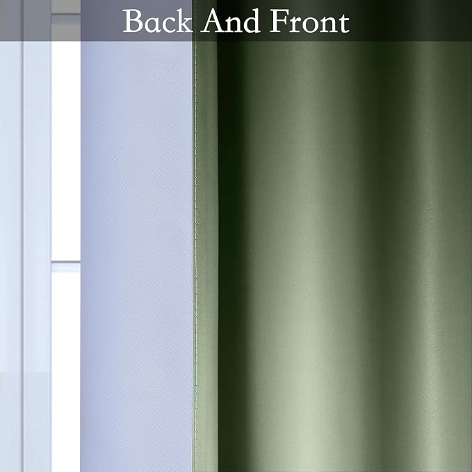 SimpleHome Ombre Room Darkening Curtains - Image 3