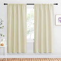 NICETOWN Beige Blackout Curtains by NICETOWN