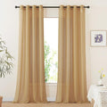 NICETOWN Desert Yellow Curtains by NICETOWN