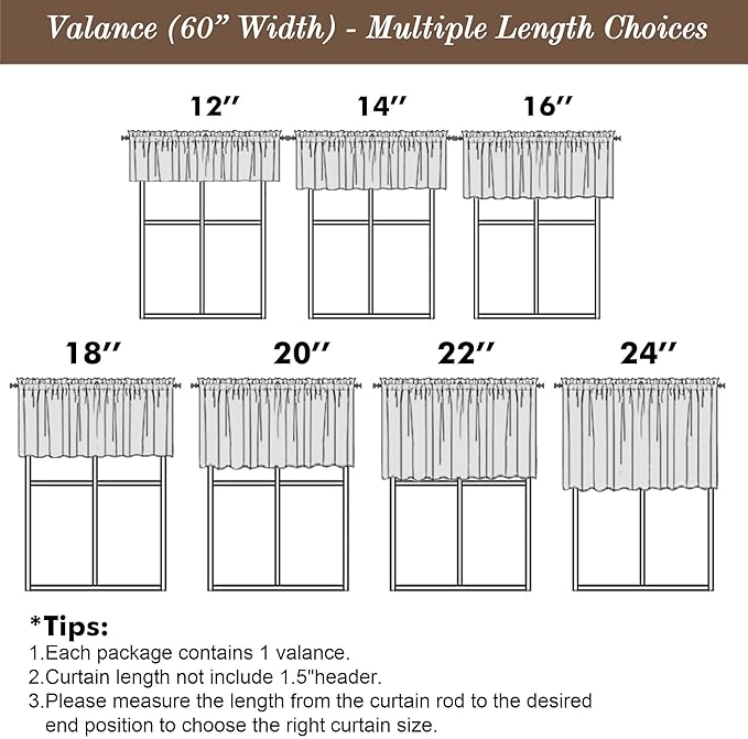 Chyhomenyc Short Curtain Valance - Image 4