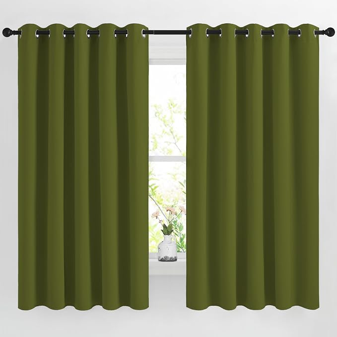 NICETOWN Room Darkening 66 inch Curtains by NICETOWN