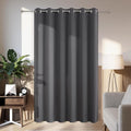 Joydeco Blackout Patio Sliding Door Curtains 96 Inches Long, Grommet Privacy by JOYDECO