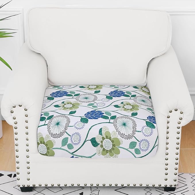 Smiry Printed Couch Cushion Covers, Stretch Soft Couch Covers - Image 5