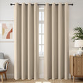 Joydeco Blackout Curtains 90 Inch Length 2 Panels Set, Thermal Insulated Long by JOYDECO