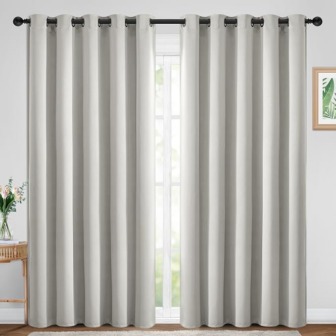 Yakamok Blackout Curtains Room Darkening Thermal Insulated Window Panels by Yakamok
