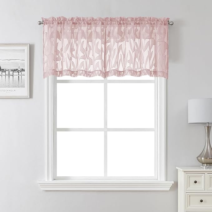 Lecloud Leia Blush Pink Valances by Lecloud